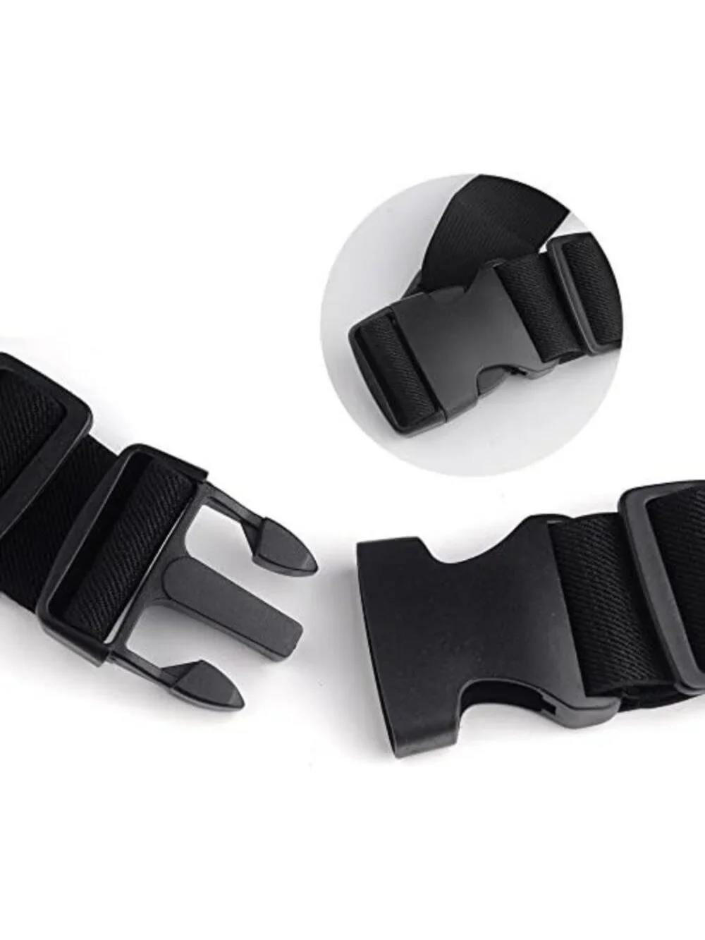 15 Pack Adjustable Plastic Quick Release Buckles for Pet Collars & Straps - 2